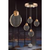 Eys 5W 4'Lü Gold Sarkıt Led Avize