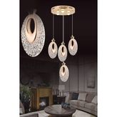 Eys 6W 4'Lü Gold Sarkıt Led Avize