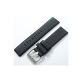 Ezgi Elektronik 22Mm Siyah Deri Saat Kayışı