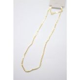 Ezme Zincir Kolye - 45 Cm - Altın