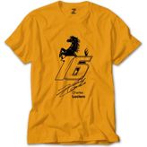 F1 Charles Leclerc Ferari Sarı Tişört Liyada - 5XL