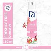 Fa Free Greyfurt Lychee 150 ml Spray Fresh Deodorant