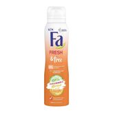 Fa Fresh & Free Deodorant, 150ml, Cucumber & Melon