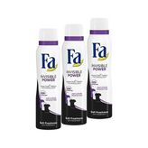 Fa Invisible Power 3x150 ml Kadın Sprey Deodorant