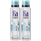 Fa Men Fresh Pulse 2x150 ML Deodorant