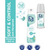 Fa Soft Control 150 ml Deodorant + Soft Control 50 ml Roll-On