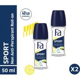 Fa Sport Energizing Fresh 2x50 ml Erkek Roll-On