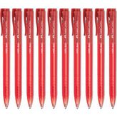 Faber-Castell 10'lu Kırmızı Auto Tükenmez Kalem Faber 1425 Ölçülerle Kullanıma Uygun