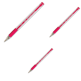 Faber Castell 1425 3 Adet Bordo Tükenmez Kalem