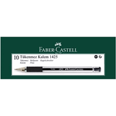 Faber Castell 1425 İğne Uçlu 10'lu Tükenmez Kalem SİYAH