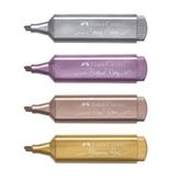 Faber Castell 1546 Metalik 4 Renk Fosforlu Kalem