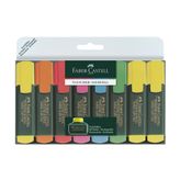 Faber-Castell 1548 Karışık Renk 8'li Fosforlu Kalem