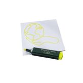 Faber-Castell 154807 - Fosforlu Kalem 48 Sarı, Doldurulabilir, Textliner Superfluorescent, 10 Adet