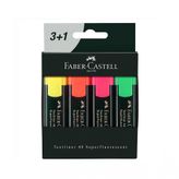 Faber-Castell 254831 4'lu Fosforlu Kalem