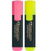 Faber Castell 2'li Sarı Pembe Fosforlu Kalem