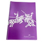 Faber Castell 60 Yaprak Kareli Spiralli Defter