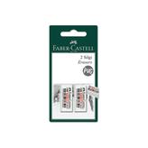 Faber Castell 7086 2 li Beyaz Silgi