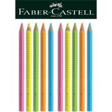 Faber-Castell Ahşap Gövdeli Fosforlu Kalem 10'Lu Set