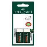 Faber Castell Beyaz Silgi 2 Li Orta Boy