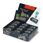 Faber Castell Black Edition Silgi Siyah No:24 Tekli 3 Adet