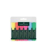 Faber Castell Canlı Renkler Ergonomik Tasarım 6'lı Fosforlu Keçeli Kalem Seti