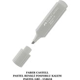 Faber-Castell Faber Castell Fosforlu Kalem 46 Pastel Renkler - Pastel Gri