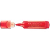 Faber-Castell Faber Castell Fosforlu Kalem Şeffaf Gövde Kalem Kırmızı 5030154621