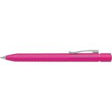 Faber-Castell Faber Castell Grip 2011 Üçgen Basmalı Tükenmez Kalem Pembe