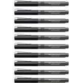 Faber-Castell Faber Castell Needle 5405 0.5 Iğne Uçlu Roller Kalem 10 Adet Siyah