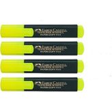 Faber-Castell Faber Castell Sarı Renk 4 Adet Fosforlu Kalem