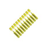 Faber Castell Faber-castell Şeffaf Gövde Fosforlu Kalem 1546 Sarı 10 Adet