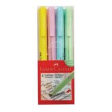 Faber-Castell Fosforlu Kalem 38 Pastel 4lü Poşet