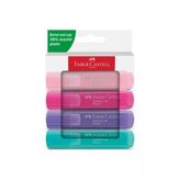 Faber-Castell Fosforlu Kalem (İşaret Kalermi) Pastel 4 Renk 46