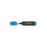 Faber-Castell Fosforlu Kalem, Mavi, Textiliner 48 Refill