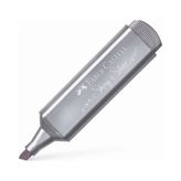 Faber-Castell Fosforlu Kalem Metalik Gri - Gümüş