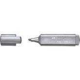 faber-castell fosforlu kalem metalik gümüş (10 lu paket) 5030154661 - Yok