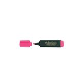 Faber-Castell Fosforlu Kalem, Pembe, 10'lu Set