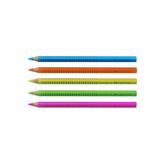 Faber-castell Fosforlu Kalem Pembe Kalem Tipi Ahşap Gövde Fosforlu Kalem (12 Li Paket)