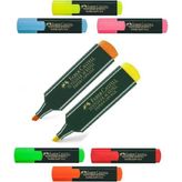 FABER-CASTELL Fosforlu Kalem Sarı Turuncu İşaret Kalem 1548 Texliner Tüm Renkler 2 Adet