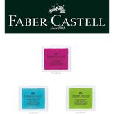 Faber-Castell Hamur Silgi 3lü (Pembe, Mavi, Yeşil)