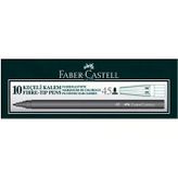 Faber Castell Keceli Kalem Siyah 10Lu Kutu