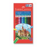 Faber Castell Kuru Boya Kalemi12 Li Tam Boy