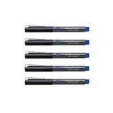 Faber Castell L Needle Point Roller 0.5mm Iğne Uçlu Kalem Mavi ( 5 Adet )