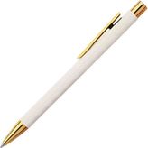 Faber Castell Marshmellow Neo Slim Tükenmez Kalem - 1 Adet - Beyaz - Altın