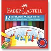 Faber Castell Redline Yarım Boy Kuru Boya Kalemi 12Lİ 1 Paket