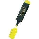 Faber-Castell Şeffaf Gövde Fosforlu Kalem 1546 Yeşil Tekli 3 Genişlikte Çizim İmkanı (5030154663) - Sarı