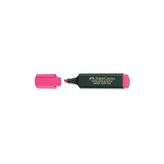 Faber-Castell Textliner 48 Fosforlu Kalem, Pembe, Yeniden Doldurulabilir