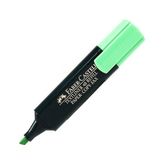 Faber-Castell Yeşil Fosforlu Kalem 3 Parça İşaretleme Seçeneği ile Uzun Süreli Kullanım