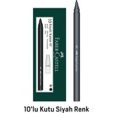 Faber Keçeli Kalem 45 Siyah 10 Lu Kutu