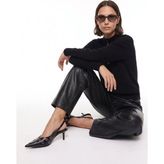 Fabrika Siyah Kadın Regular Fit Kazak F6WL-KZK0050 - XL